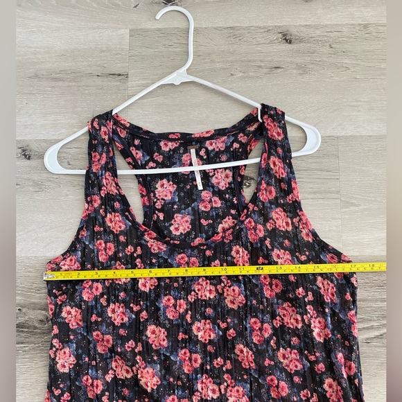 FREE PEOPLE Floral Tunic Size: M - Picture 6 of 9